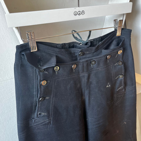 40’s Sailor Trousers - 29” x 33”