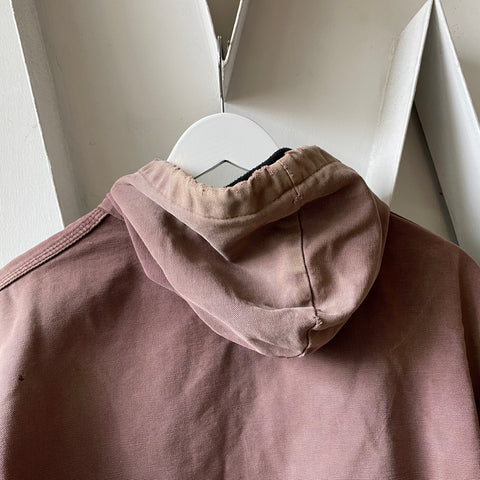 90’s Faded Carhartt Hooded Jacket -