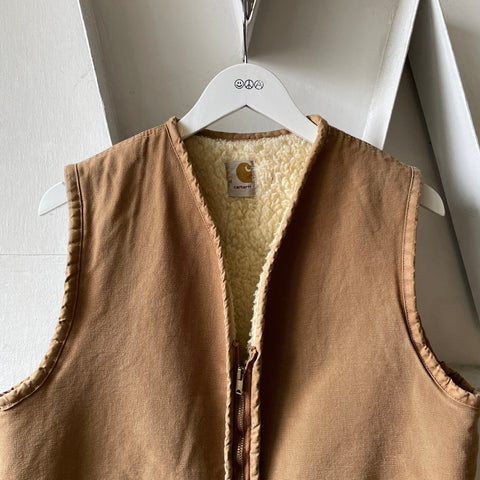 70’s Carhartt Sherpa Vest - Medium