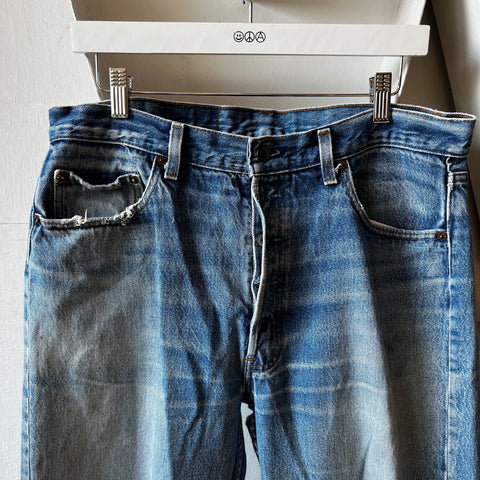 80’s Thrashed Levi’s 501 - 35” x 33”
