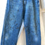 90’s Painted Wrangler Denim - 26” x 32.5”