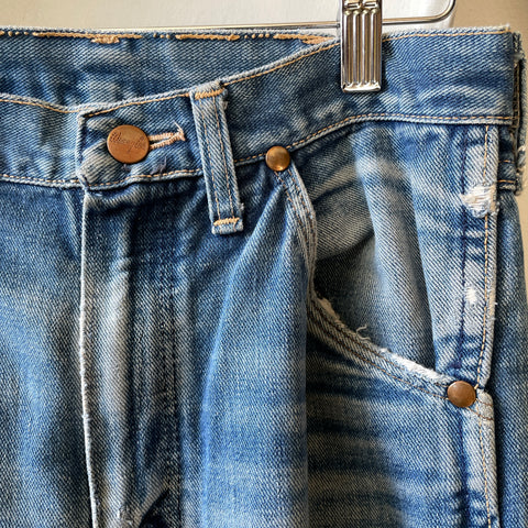 70’s Repaired Wrangler Denim - 26” x 33”