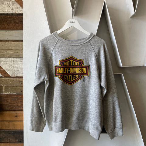 80's Harley Sweatshirt - XL
