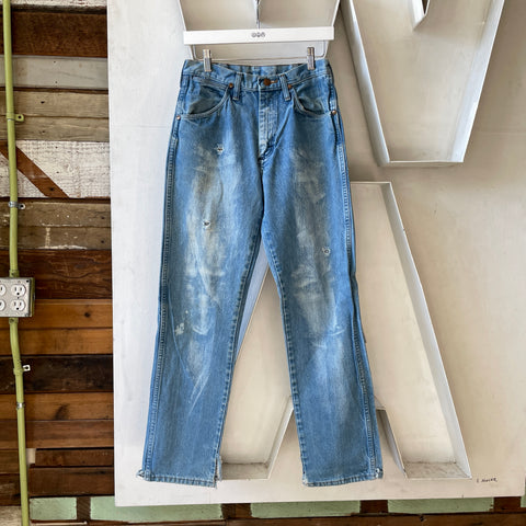 80’s Faded Wrangler Denim - 26” x 30”