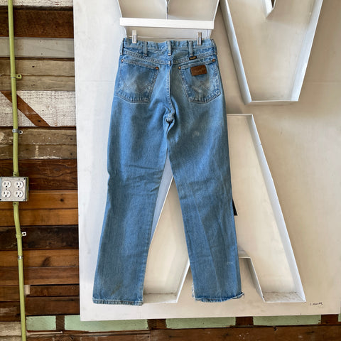 80’s Faded Wrangler Denim - 26” x 30”