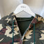 80’s Camo Zip-Up Hoodie - Large