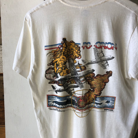 80's Navy Ship Tee - Large