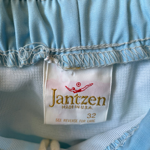 70’s Jantzen Poly Shorts - 28” x 3.5”