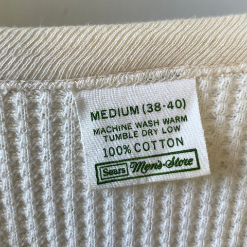70’s Sears Waffle Thermal - Small
