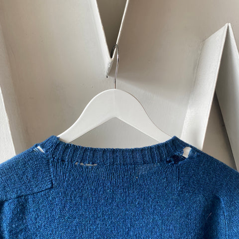 60's Wool Sweater - Large