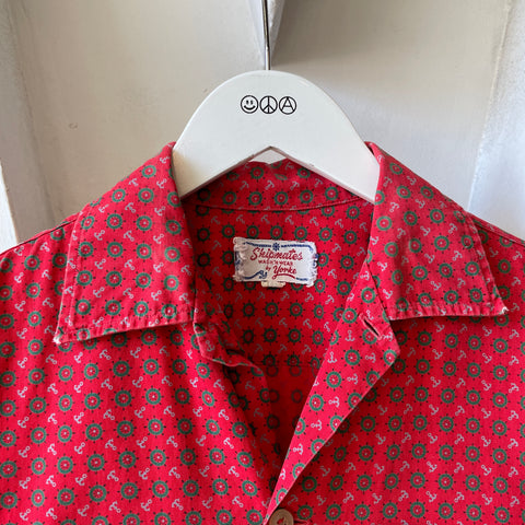 60’s Yorke Shipmates Button Up - Small