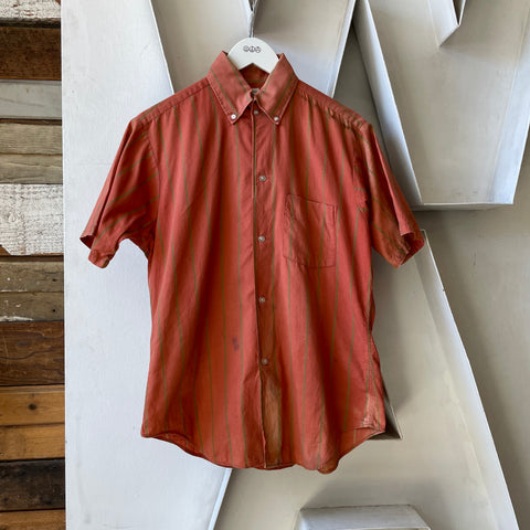 60’s Arrow Thrashed Button Down - Medium