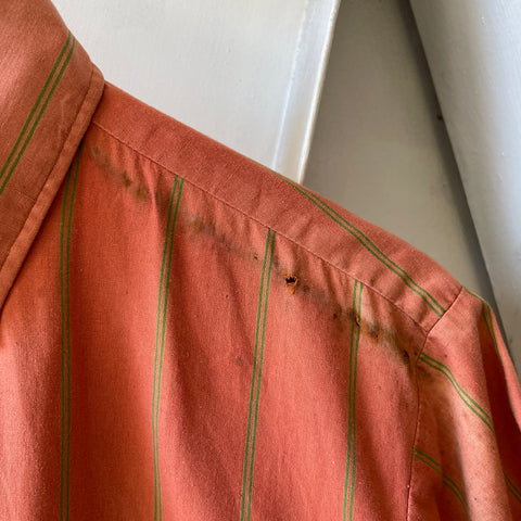 60’s Arrow Thrashed Button Down - Medium