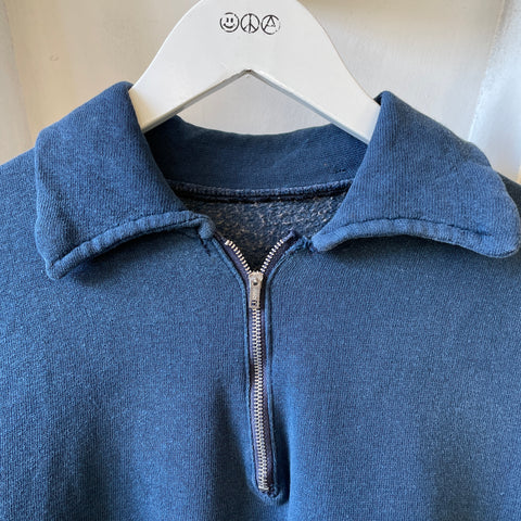 60’s Quarter Zip Sweatshirt - Medium
