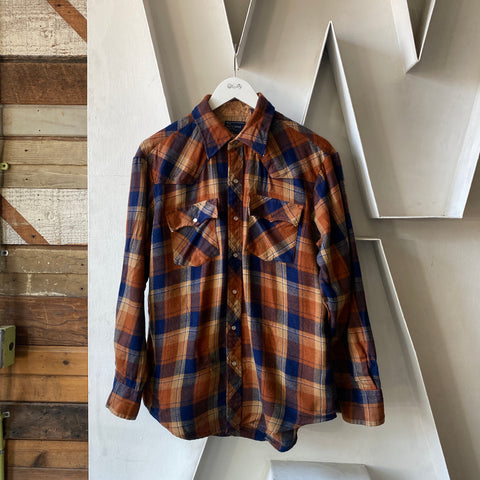 70’s Snap Flannel - Large