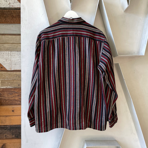 60’s Striped Loop Collar - Large