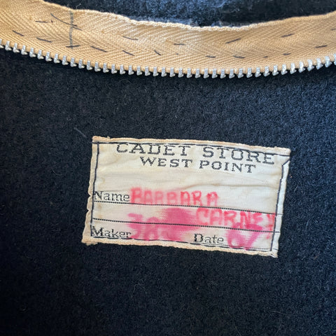 60’s West Point Cadet Wool Zip Jacket - Large