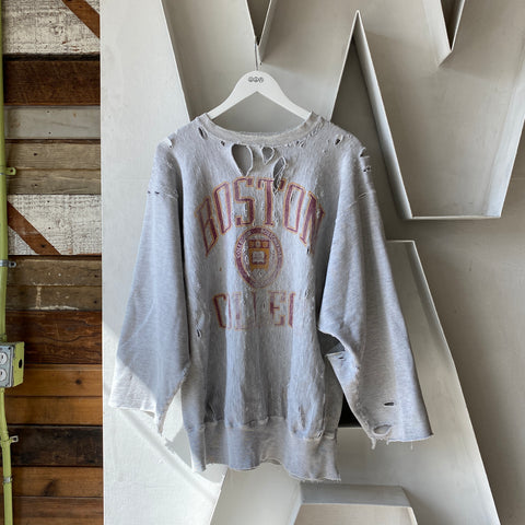 80's Delicate Reverse Weave - Large