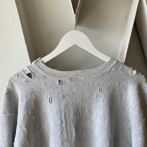 80's Delicate Reverse Weave - Large