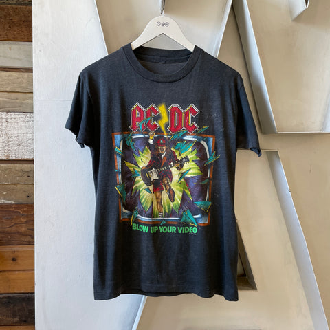 80’s AC/DC Blow Up Your Video Tee - Medium