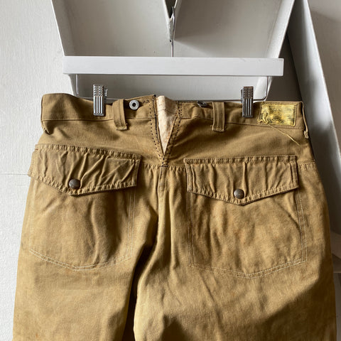 50's Buttnick Seattle Duck Cloth Pants - 34” x 27”