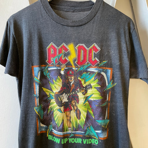 80’s AC/DC Blow Up Your Video Tee - Medium