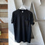 80's Black Pocket Tee - XL