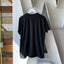 80's Black Pocket Tee - XL