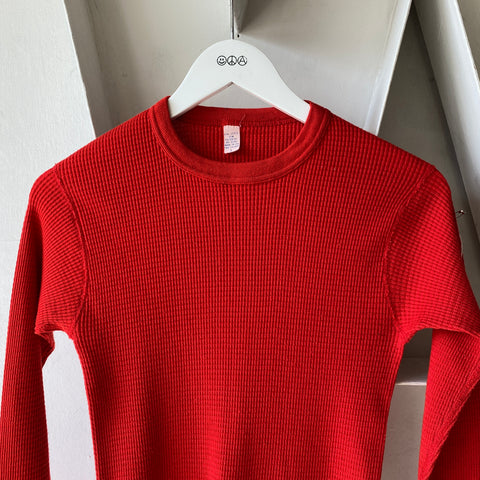 80's Red Thermal - Small