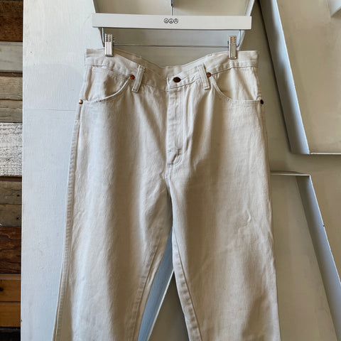 80’s Cream Wrangler Denim - 32” x 32”