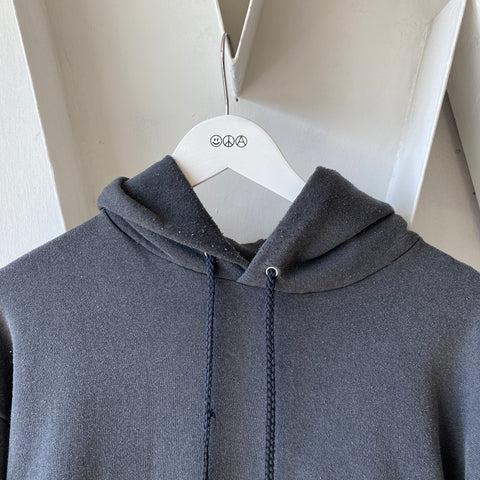 Faded Black Hoodie - XL