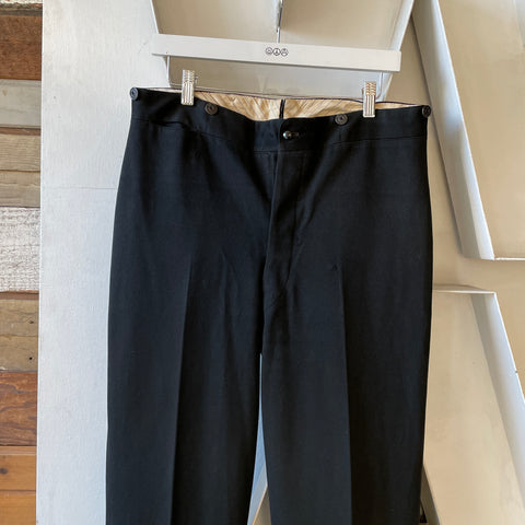 30’s Buckle Back Trousers - 34” x 31”