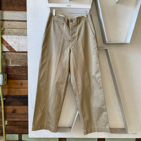 50’s Military Officer Chinos - 28” x 27”
