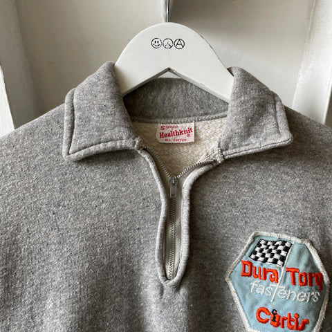 60’s Racing Quarter Zip Sweatshirt - XS