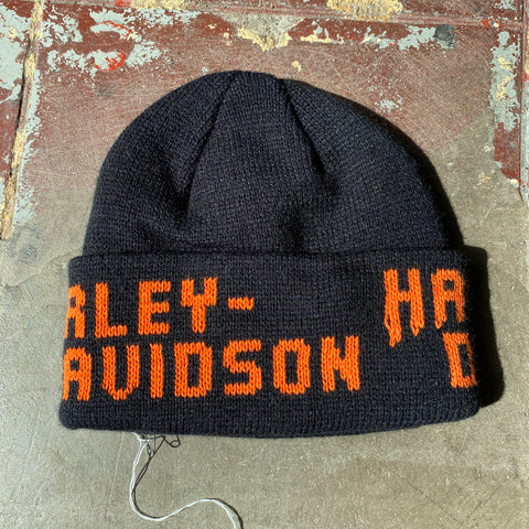 80's Harley Davidson Beanie - OS