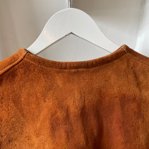 40’s Cowhide Sidebuckle Vest - Medium