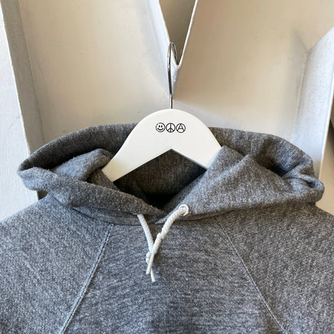 70’s Heather Grey Hoodie - Medium