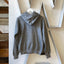 70’s Heather Grey Hoodie - Medium