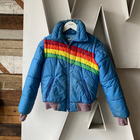 80's Rainbow Jacket - Small