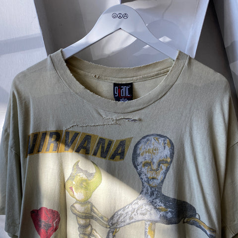 90's Nirvana Insecticide Tee - XL
