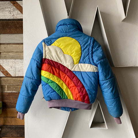 80's Rainbow Jacket - Small