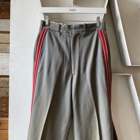 50’s Side Stripe Trousers - 26” x 28”