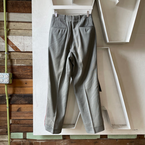 50’s Side Stripe Trousers - 26” x 28”