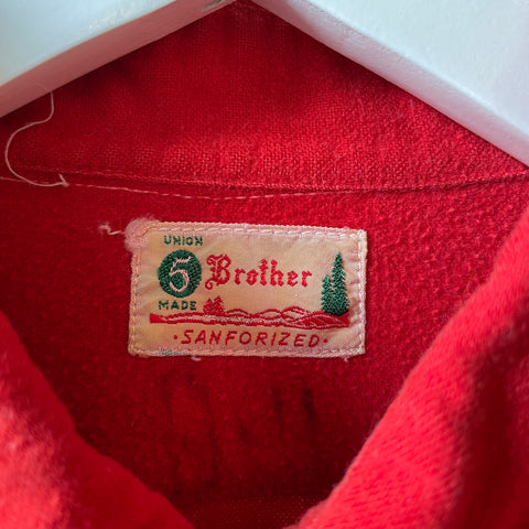50’s 5 Brother Flannel Button Up - Large