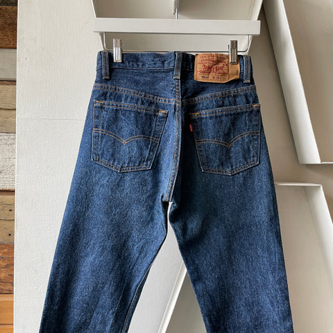 90’s Dark Wash Levi’s 501 - 26” x 31”
