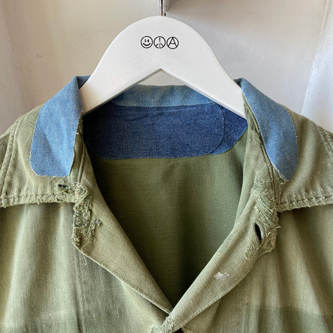 60's Patched OG-107 Shirt - Medium