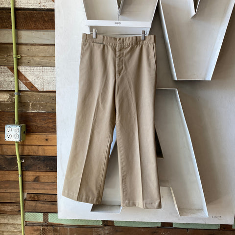 80's Khaki Pants - 32” x 28”
