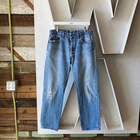 80's Levi's 501 - 35” x 30”