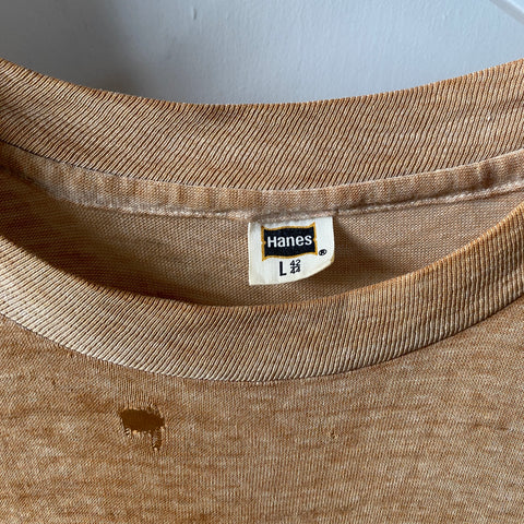 60’s Paper Thin Hanes Tee - Large