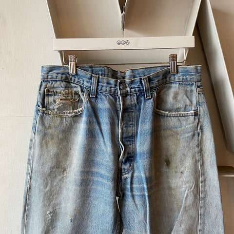 80's Levi’s 501 - 33” x 33”